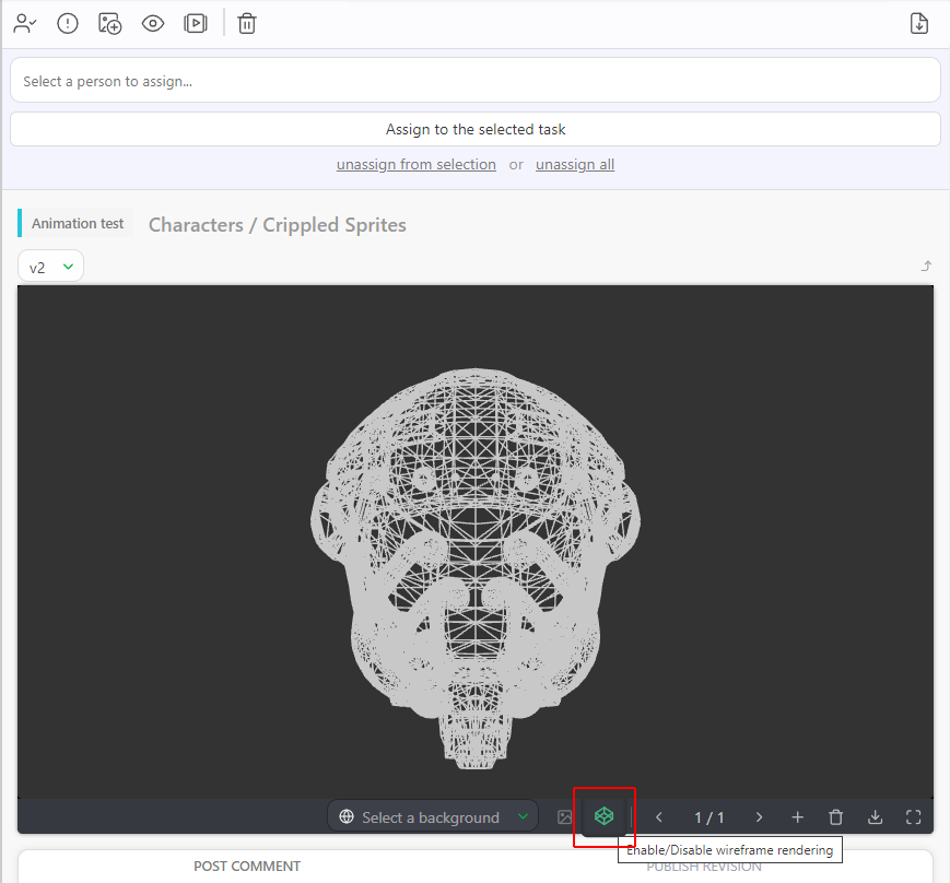 review 3d wireframe